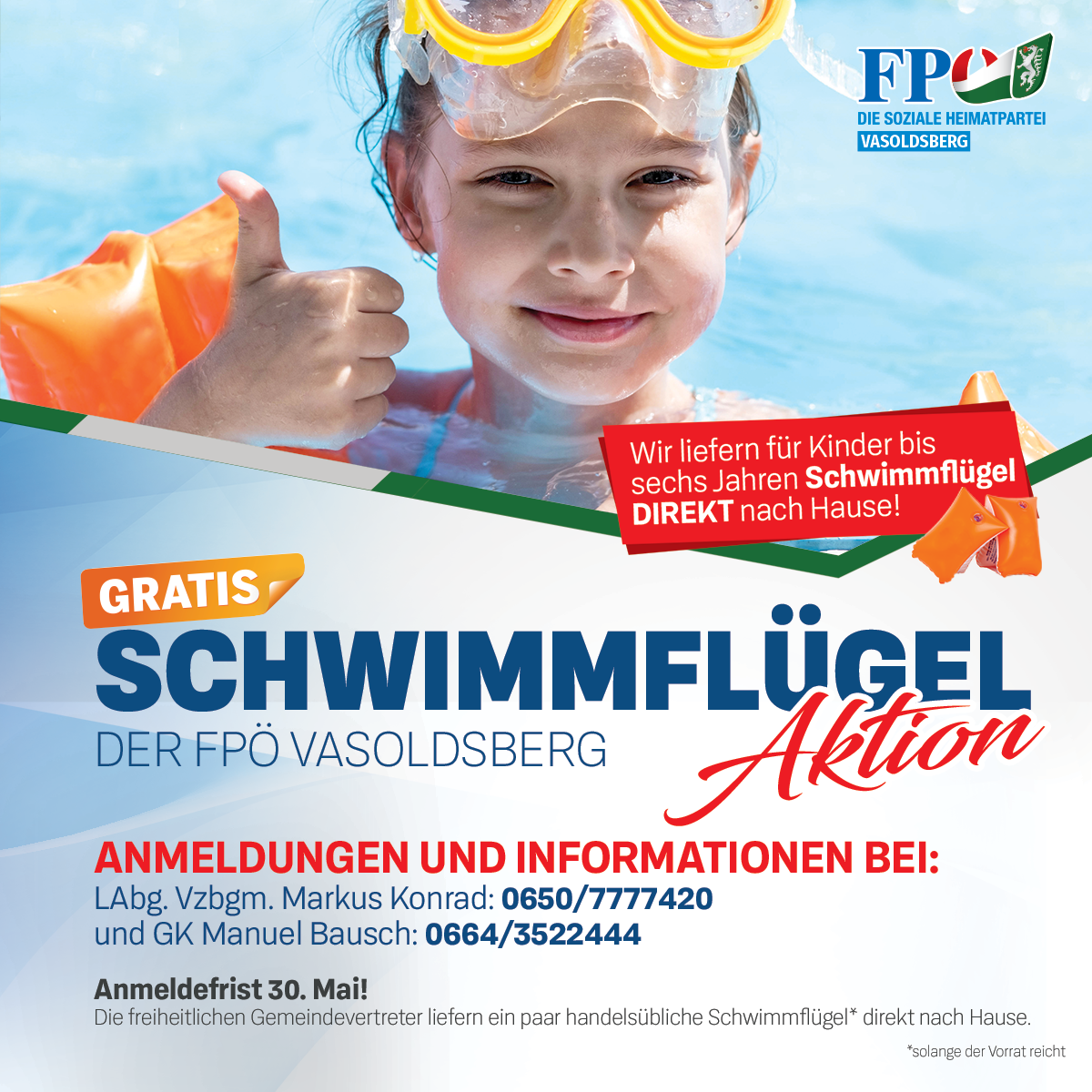 FB Schwimmflugelaktion Vasoldsberg