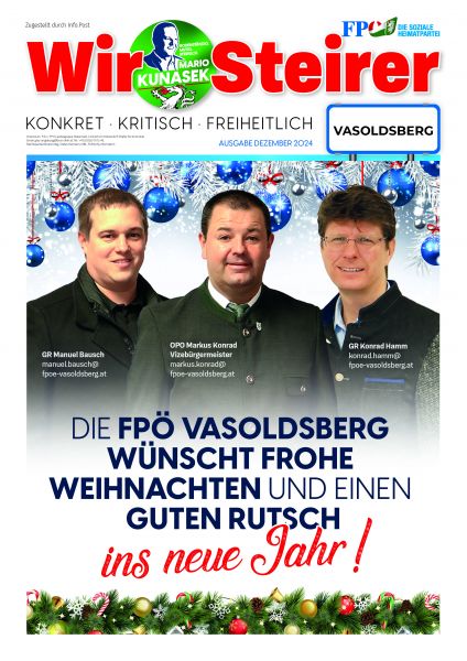 Startseite Aussendung Dezember 2024
