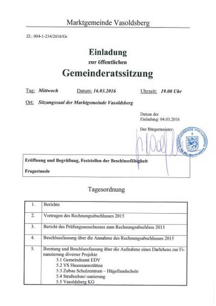 Einladung GR 16032016