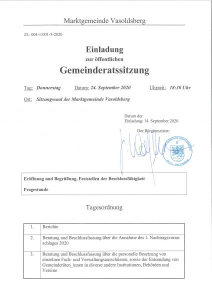 Einladung GRS 2409